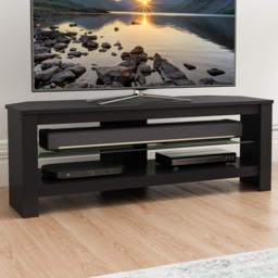 AVF Calibre Plus 2 Shelf Black Oak TV Unit