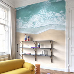 Grandeco Seaside 3 Lane Wall Mural