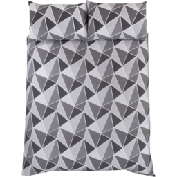 Rapport Home Leo King Grey Duvet Set - thumbnail 2