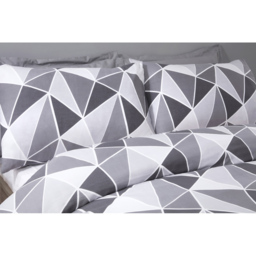 Rapport Home Leo King Grey Duvet Set - thumbnail 3