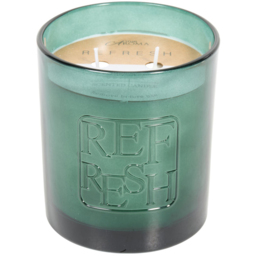 Refresh Scented Jar Candle Green - thumbnail 4