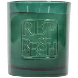Refresh Scented Jar Candle Green