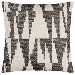 Hoem Ibizia Black Abstract Cushion - thumbnail 1