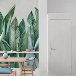 Grandeco Banana Leaf 3 Lane Wall Mural - thumbnail 4