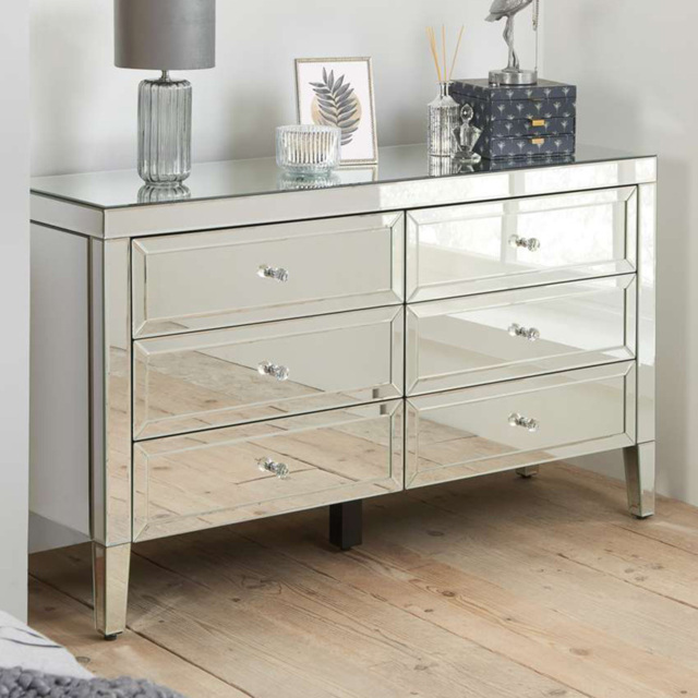 Birlea Valencia 6 Drawer Chest of Drawers - image 1