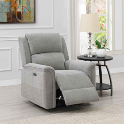Eastside Light Grey Power Recliner Chair - thumbnail 4