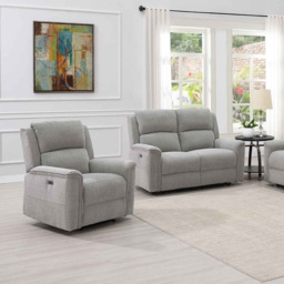 Eastside Light Grey Power Recliner Chair - thumbnail 3