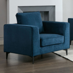 Brooklyn Ocean Blue Armchair