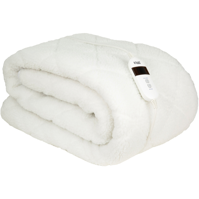 Russell Hobbs Single Sherpa Fleece Electric Blanket with 6 Heat Settings - image 1