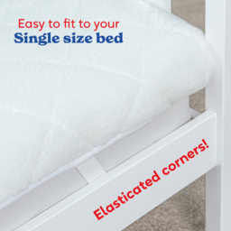 Russell Hobbs Single Sherpa Fleece Electric Blanket with 6 Heat Settings - thumbnail 4