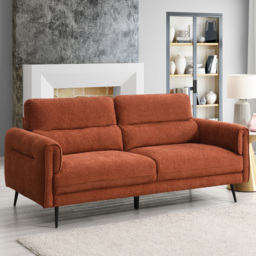 Harlem Rust 3 Seater Sofa