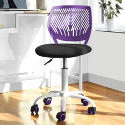 Core Products Loft Purple and Black Compact Study Chair