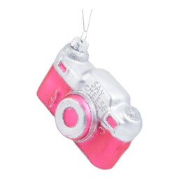 Single Jingle Bell Boogie Camera Hanging Decoration in Assorted styles - thumbnail 2