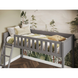 Flair Bea Wooden Grey Mid Sleeper - thumbnail 2