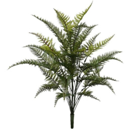 Leaf Green Fire Retardant Fern Artificial Foliage Branch 78cm 6 Pack - thumbnail 2