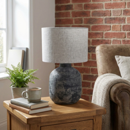 Jax Grey Table Lamp - thumbnail 4