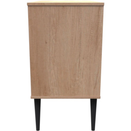 Crowndale Hong Kong 3 Drawer Nebraska Oak Chest of Drawers Ready Assembled - thumbnail 3