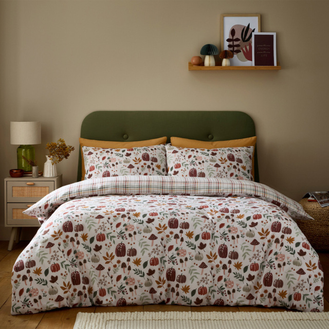 Autumn Woodland Duvet Set Single - image 1