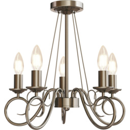 Antique Gold Ceiling Light - thumbnail 3
