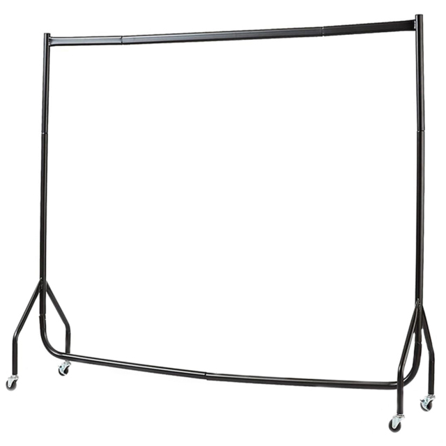 House of Home Superior Heavy Duty Black Clothes Rail 5 x 5ft - image 1