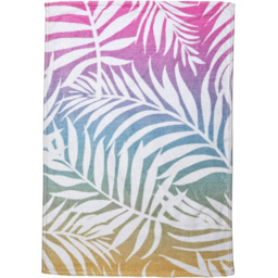 Multicolour Rainbow Palm Hand Towel