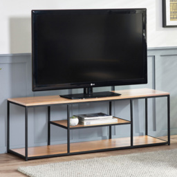 Julian Bowen Tribeca Sonoma Oak TV Unit