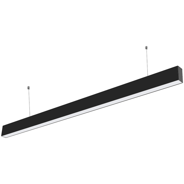 V-TAC 3 in 1 Black LED Linear Hanging Suspension Light 40W - image 1