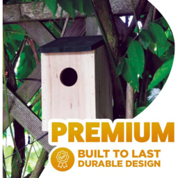 Marco Paul Wooden Traditional Bird House 4 Pack - thumbnail 3