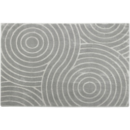 Eselle Rhythm Sculpt Grey Rug 120 x 170cm - thumbnail 1