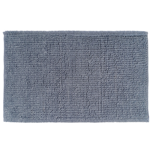 Chelsea Grey Bobble Chenille Bath Mat 80 x 50cm