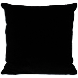 Divante Henley Black Velvet Cushion 50 x 50cm