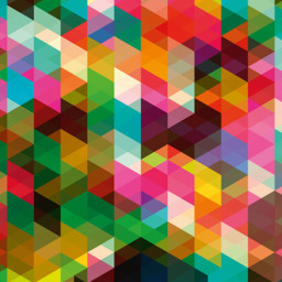 Origin Murals Geometrix Multicolour Wall Mural - thumbnail 2