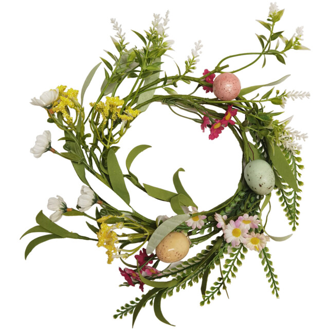 Easter Floral Egg Garland