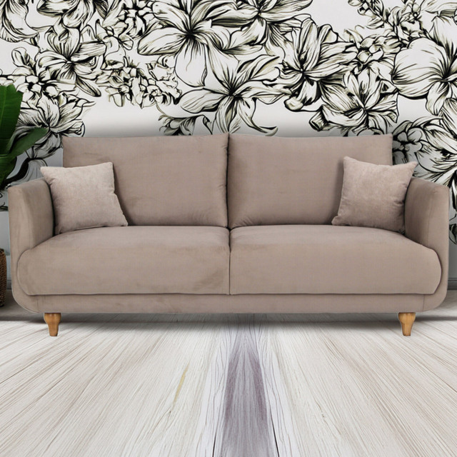 Display Safa 3 Seater Beige - image 1