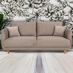 Display Safa 3 Seater Beige - thumbnail 1