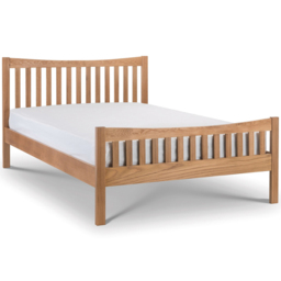 Julian Bowen Bergamo Double Oak Bed - thumbnail 2