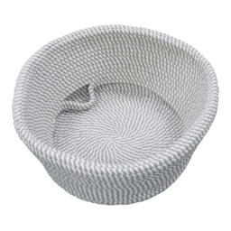 JVL Edison Large Round Belly Cotton Rope Storage - thumbnail 3