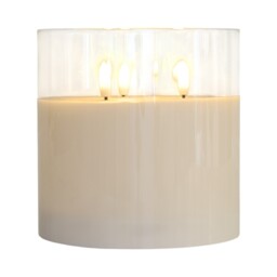 Decorative Clear Large LED Candle - thumbnail 3