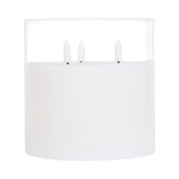 Decorative Clear Large LED Candle