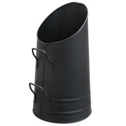 Marco Paul Tall Black Steel Coal Hod