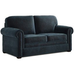 Jay-Be Heritage 2 Seater Cosy Chenille Cobalt Sofa Bed with e-Pocket Mattress - thumbnail 2