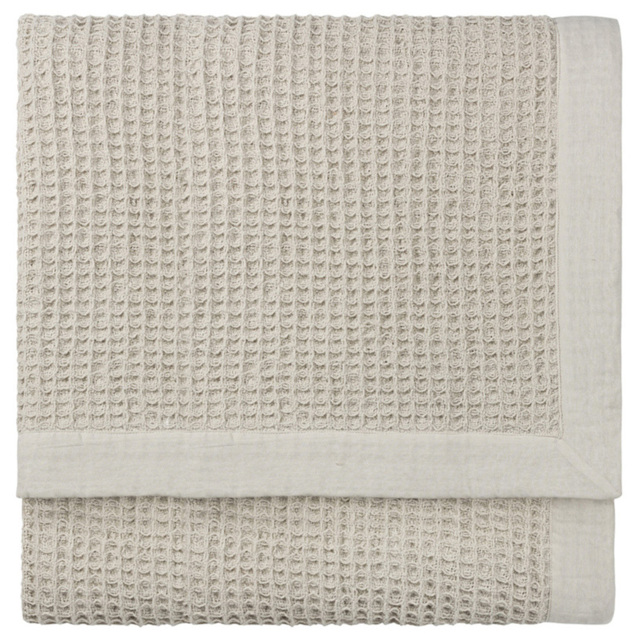 Yard Canopy Taupe Waffle Throw 240 x 260cm - image 1