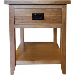 Furniture One Single Drawer Single Shelf Bedside Table - thumbnail 2