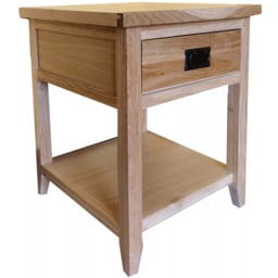 Furniture One Single Drawer Single Shelf Bedside Table - thumbnail 3