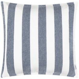 Yard Hayle Blue Cotton Polyester Filled Outdoor Cushion 50 x 50cm