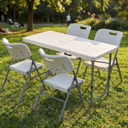 HOME VIDA Set of 2 Folding Garden Chair - thumbnail 4