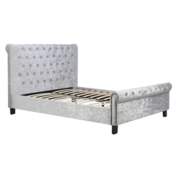 Sienna Grey Small Double Bed Frame - thumbnail 2
