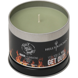 Hell's Kitchen Basil Patchouli and Geranium Scented Candle - thumbnail 4
