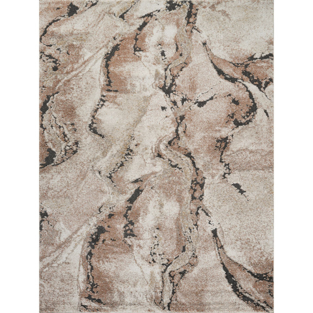 Desire Rugs Essence Abstract Terracotta Rug 120 x 170cm - image 1