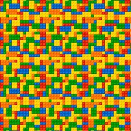 Origin Murals Toy Bricks Multicolour Wall Mural - thumbnail 2